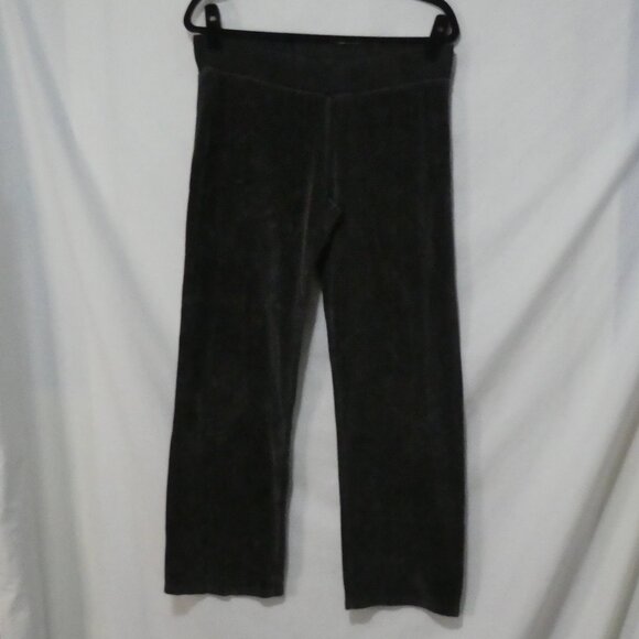 Y2K | GAP - Stretch | small | Soft Black Velour / Velvet Loungewear Pants - Picture 1 of 16